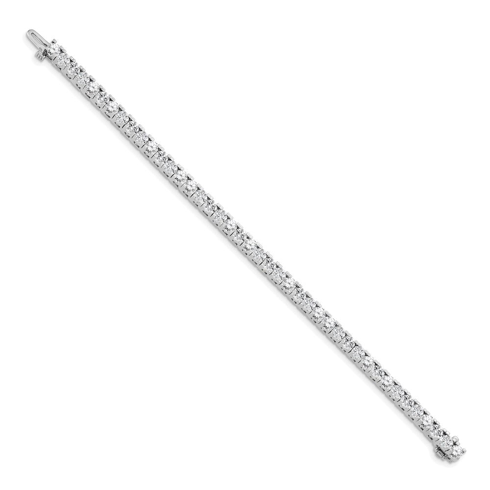 14k White Gold Tennis Bracelet Mounting