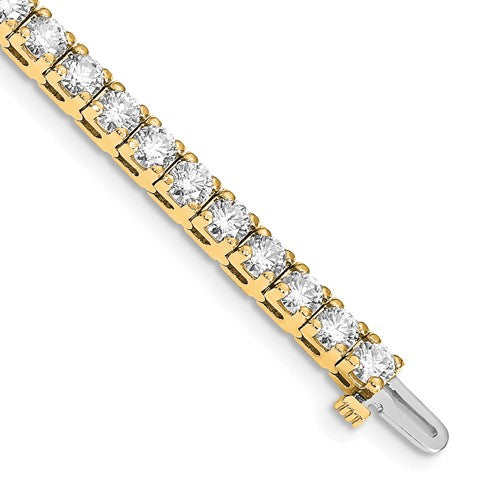 14k A Diamond Tennis Bracelet