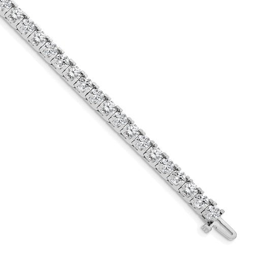 14k White Gold VS Diamond Tennis Bracelet