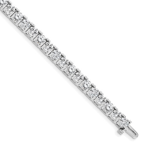 14k White Gold VS Diamond Tennis Bracelet