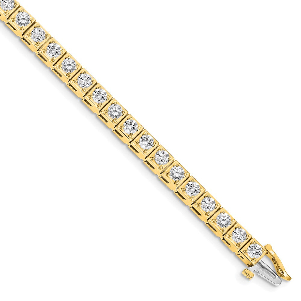 14k A Diamond Tennis Bracelet