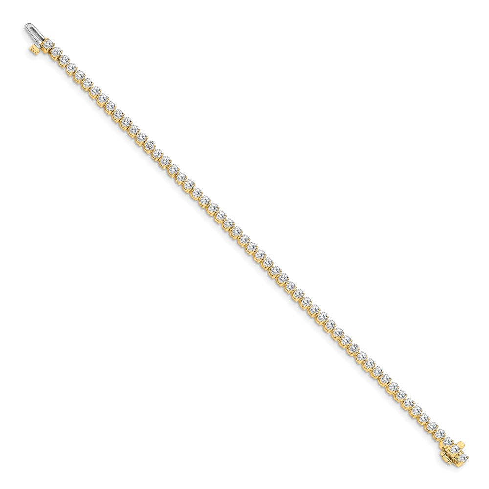 14k AAA Diamond Tennis Bracelet
