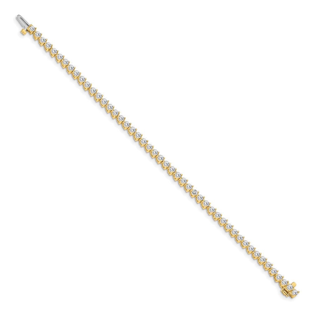 14k AAA Diamond Tennis Bracelet