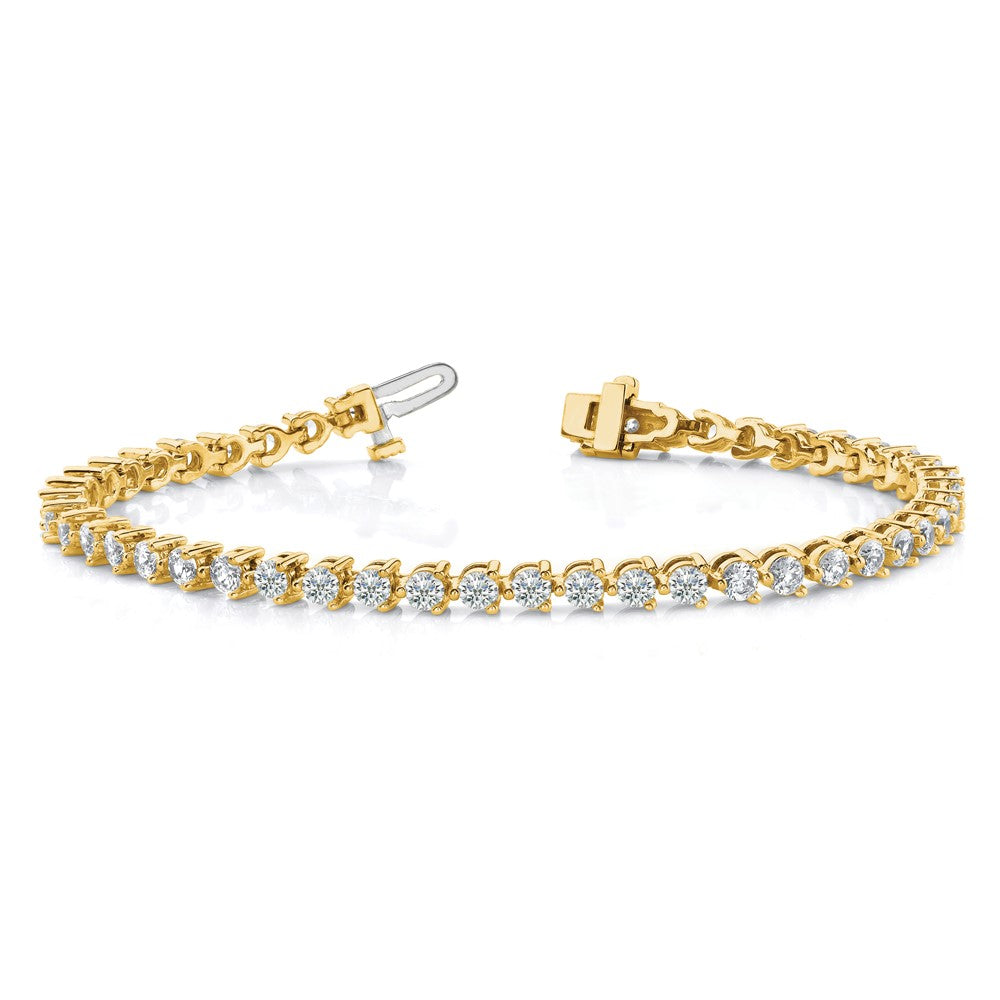 14k A Diamond Tennis Bracelet