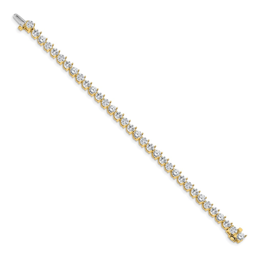 14k AAA Diamond Tennis Bracelet