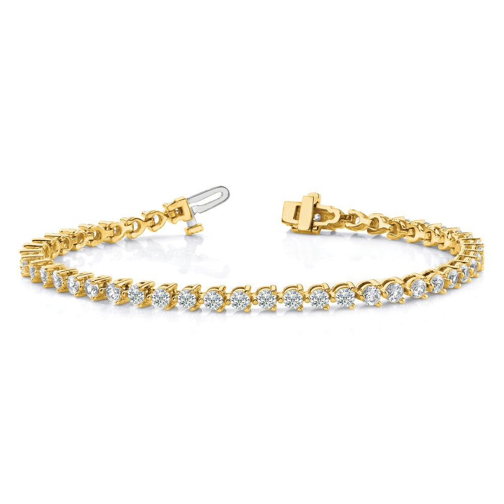 14k VS Diamond Tennis Bracelet