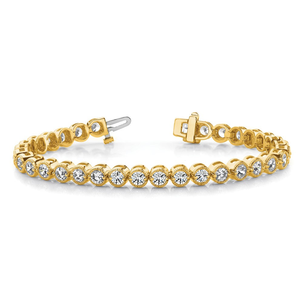 14k A Diamond Tennis Bracelet