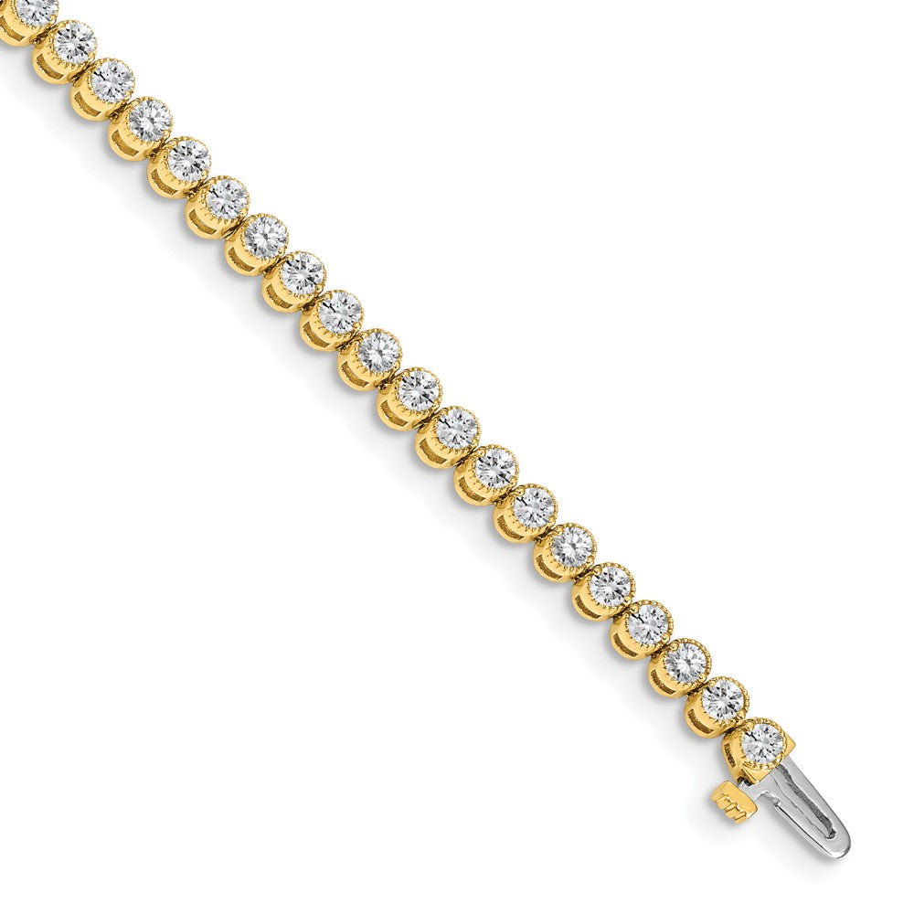 14k A Diamond Tennis Bracelet