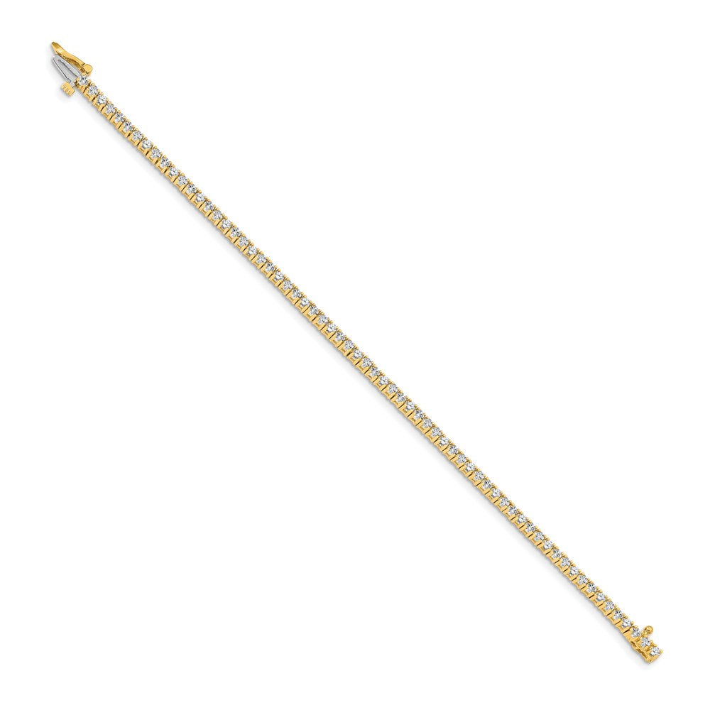 14k AA Diamond Tennis Bracelet