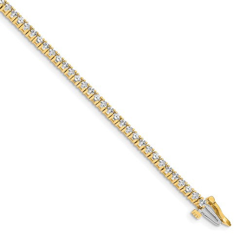 14k Tennis Bracelet Mounting