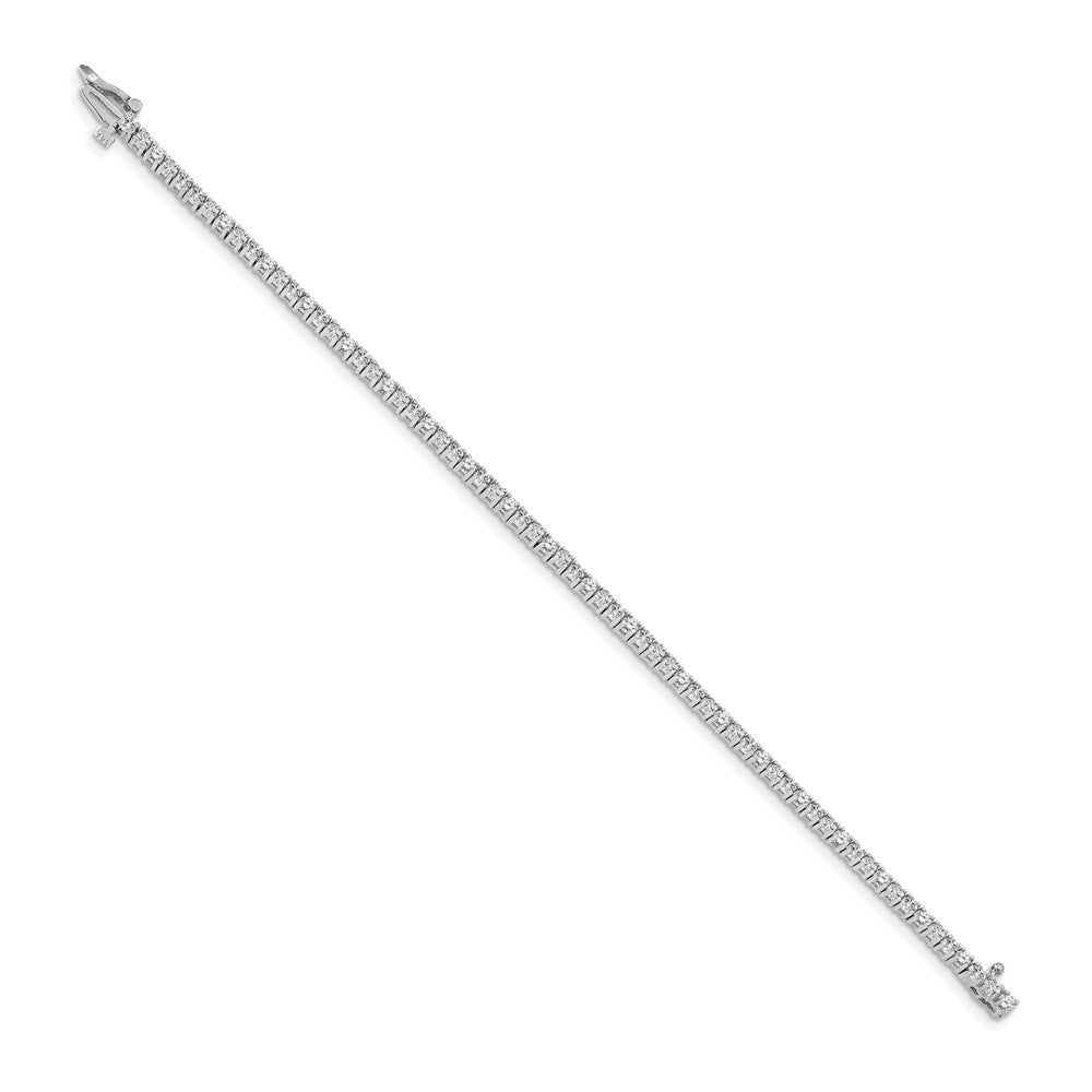 14k White Gold Tennis Bracelet Mounting