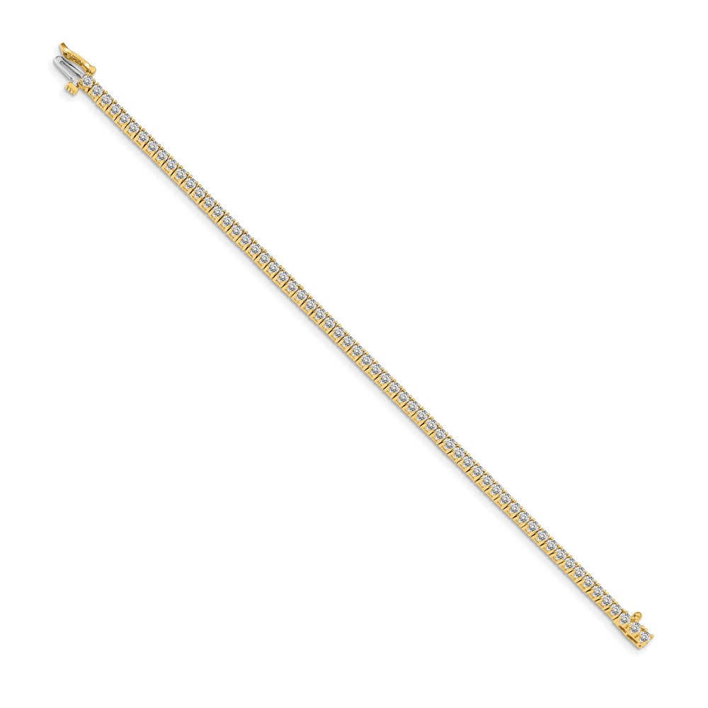 14k Tennis Bracelet Mounting