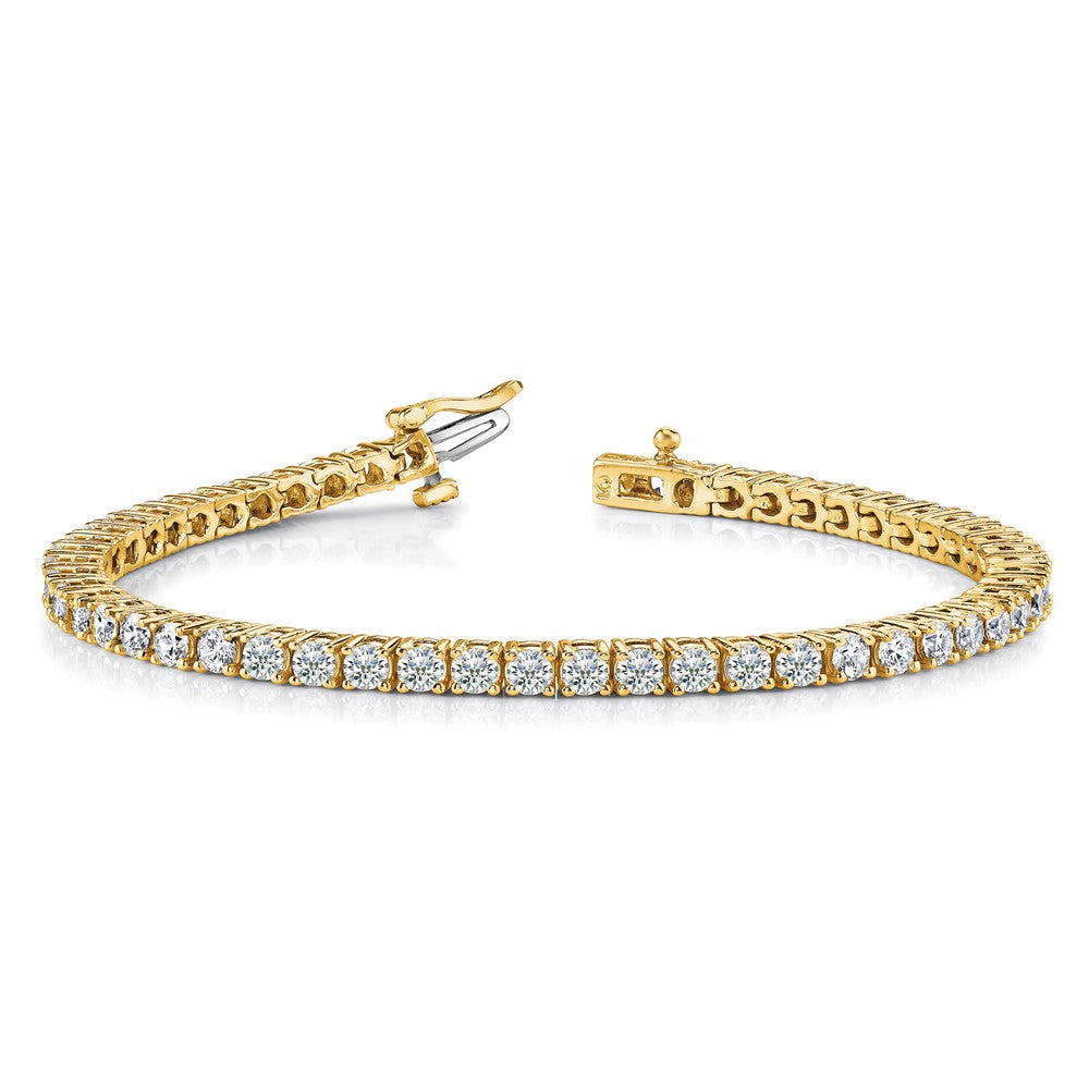 14k A Diamond Tennis Bracelet