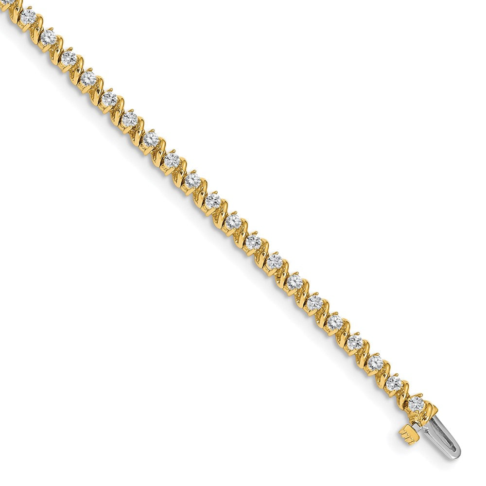 14k VS Diamond Tennis Bracelet