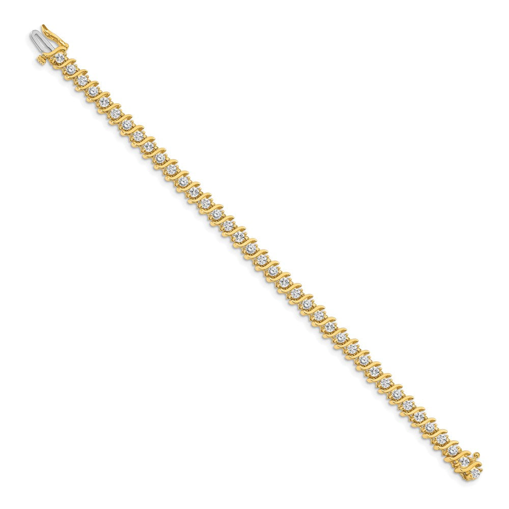 14k 3mm Diamond Tennis Bracelet Mounting