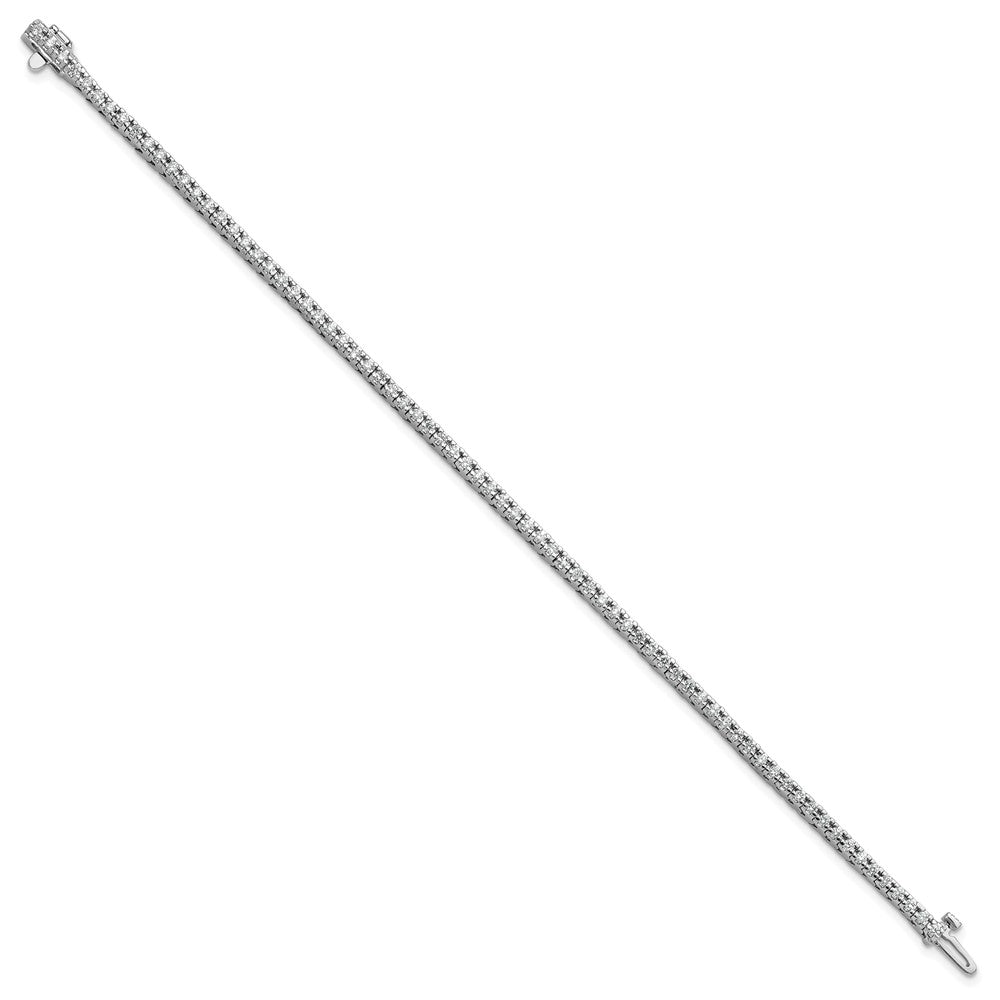 14k White Gold VS Diamond Tennis Bracelet