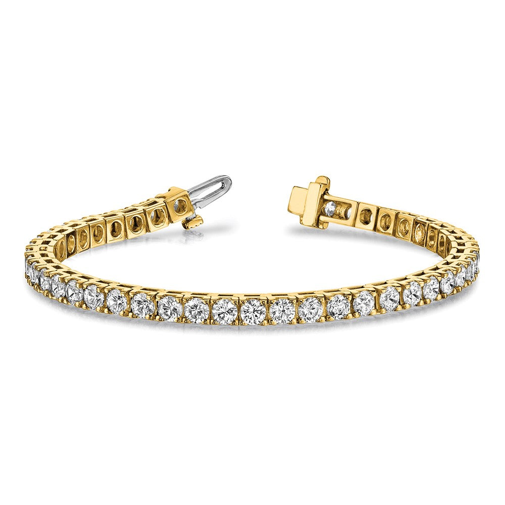 14k AA Diamond Tennis Bracelet