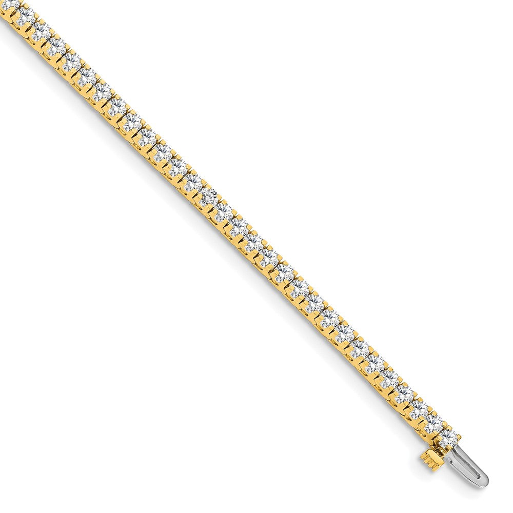 14k AAA Diamond Tennis Bracelet