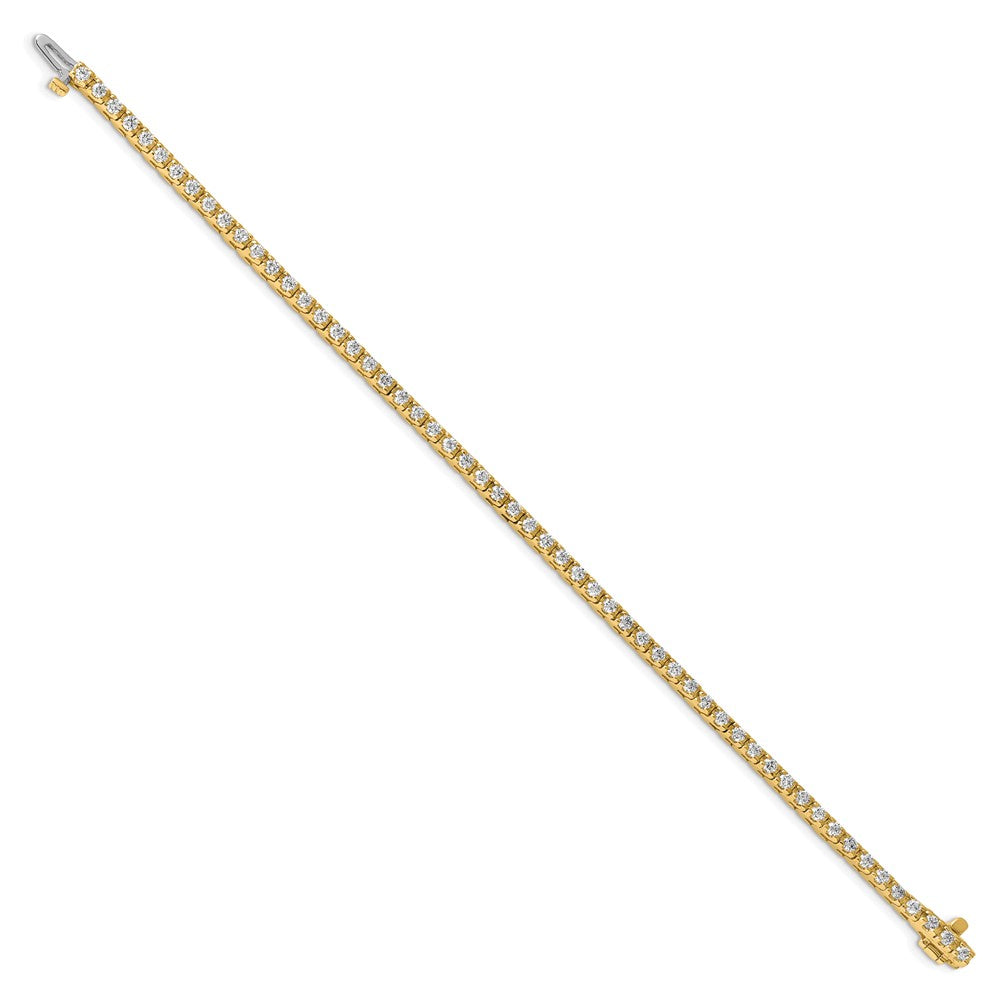 14k AAA Diamond Tennis Bracelet