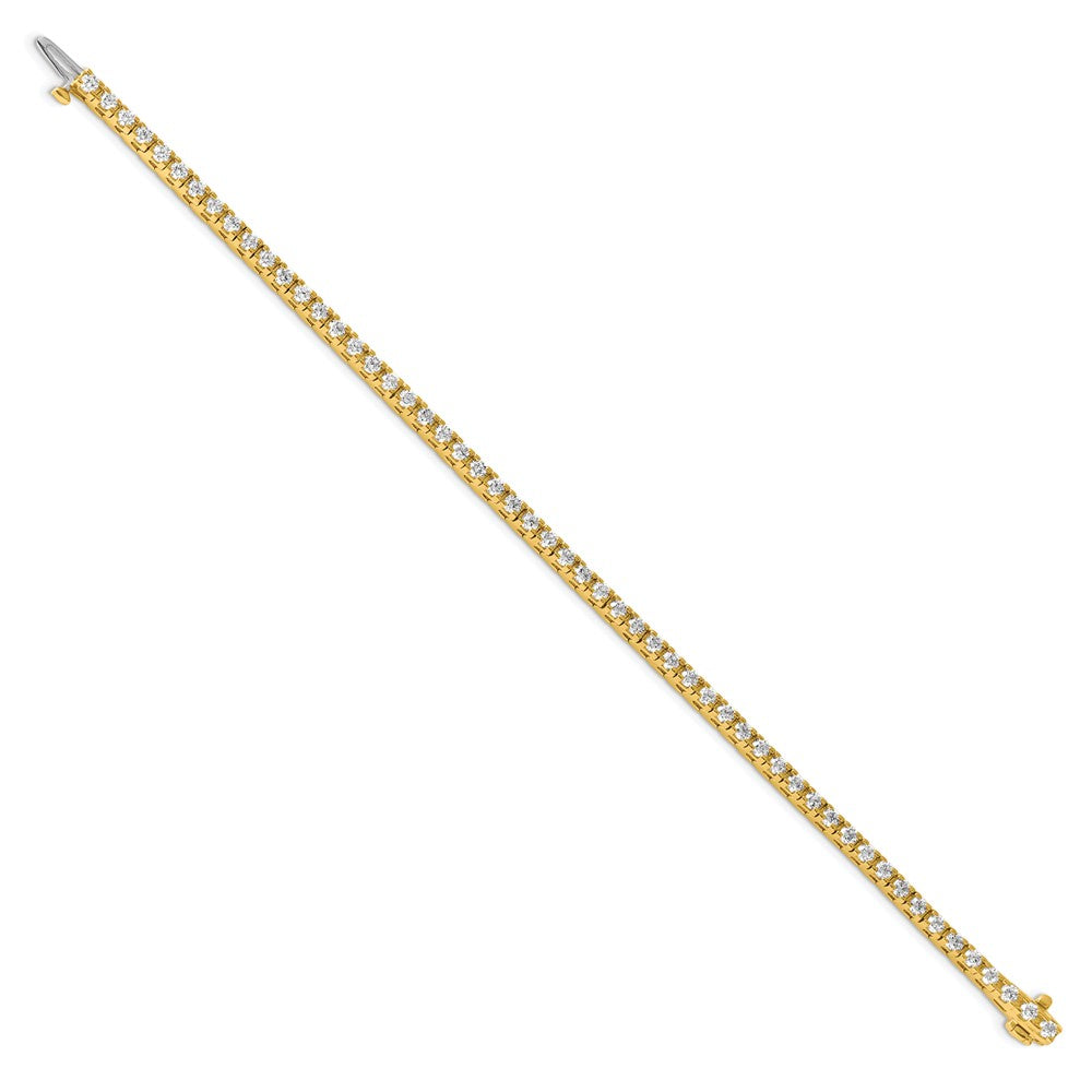 14k AAA Diamond Tennis Bracelet