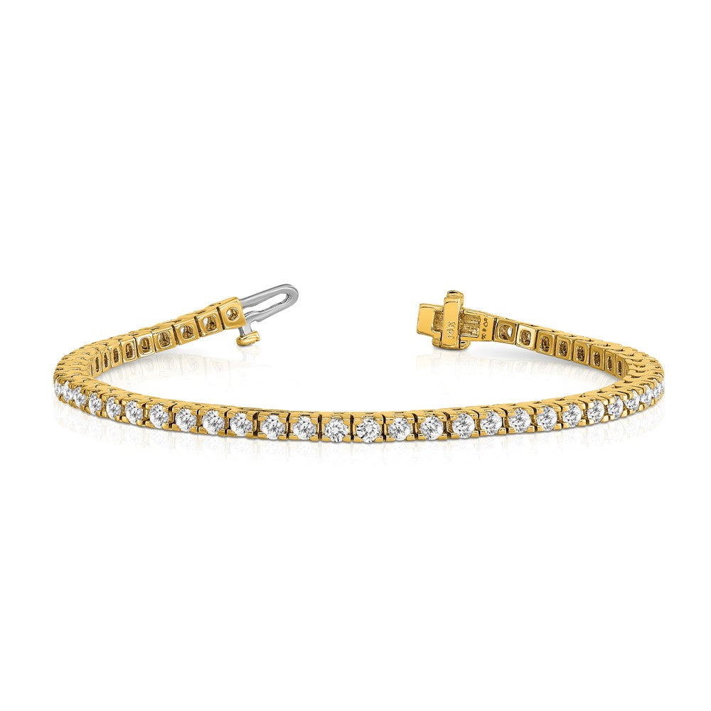 14k A Diamond Tennis Bracelet