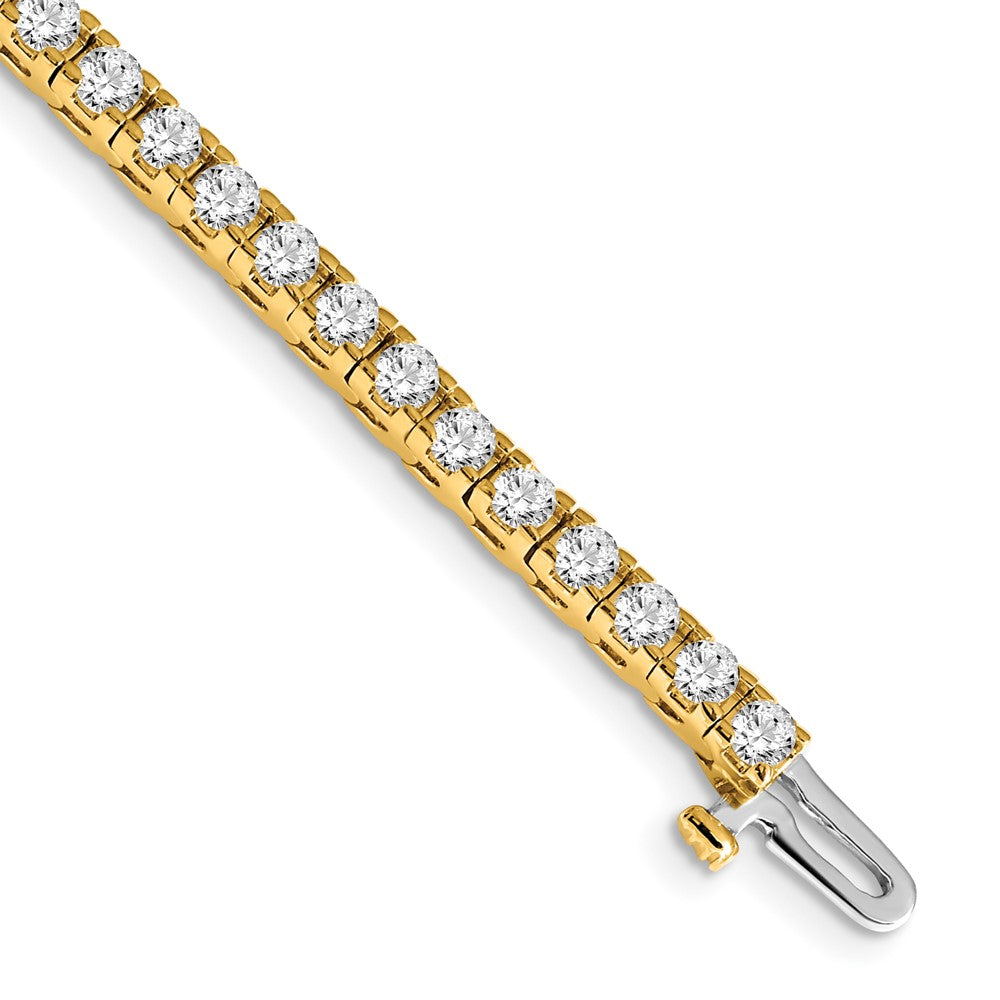 14k AA Diamond Tennis Bracelet