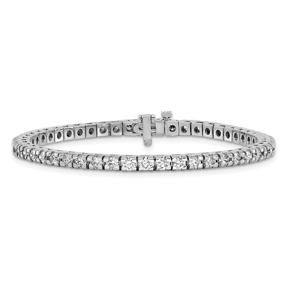 14k White Gold VS Diamond Tennis Bracelet