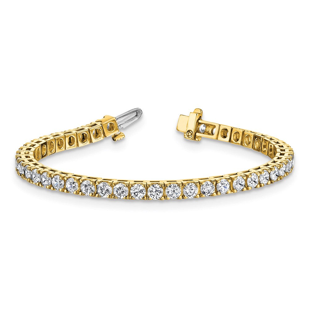 14k AAA Diamond Tennis Bracelet