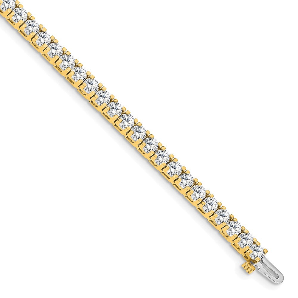 14k AAA Diamond Tennis Bracelet
