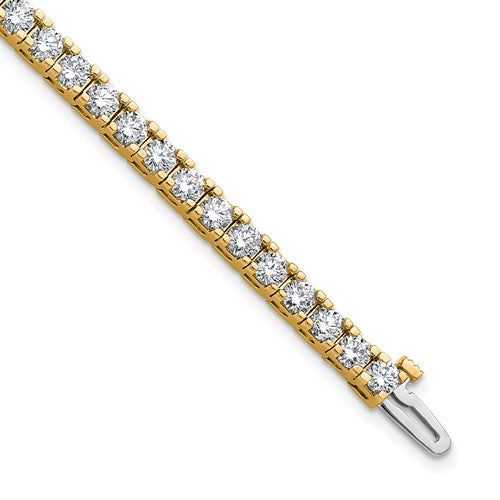 14k AA Diamond Tennis Bracelet