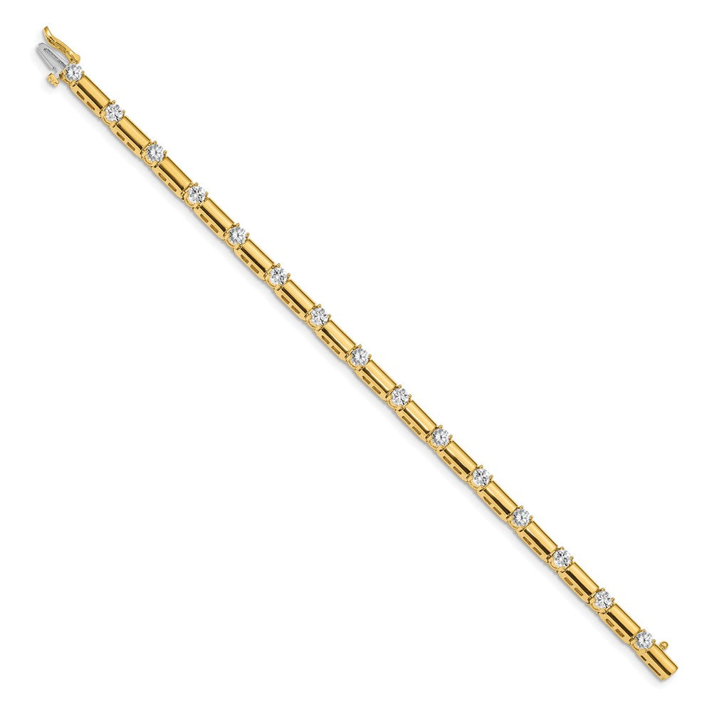 14k A Diamond Tennis Bracelet