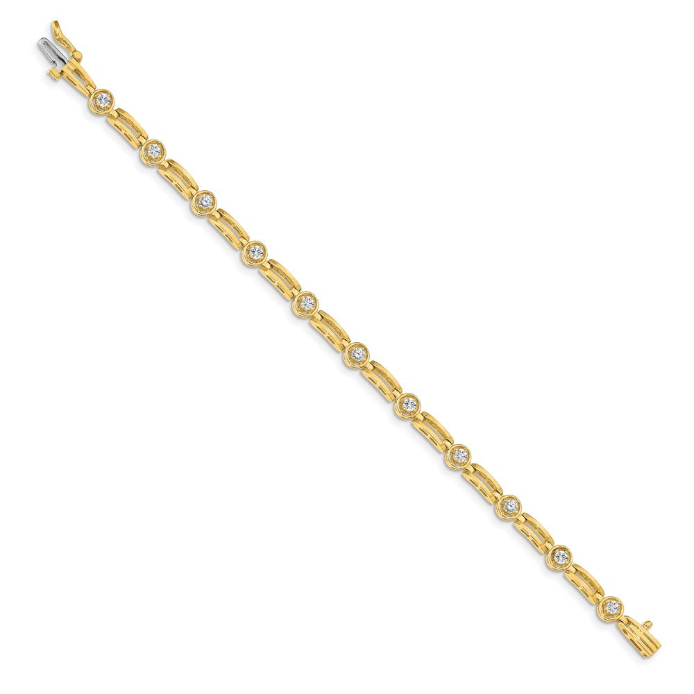 14k VS Diamond Tennis Bracelet
