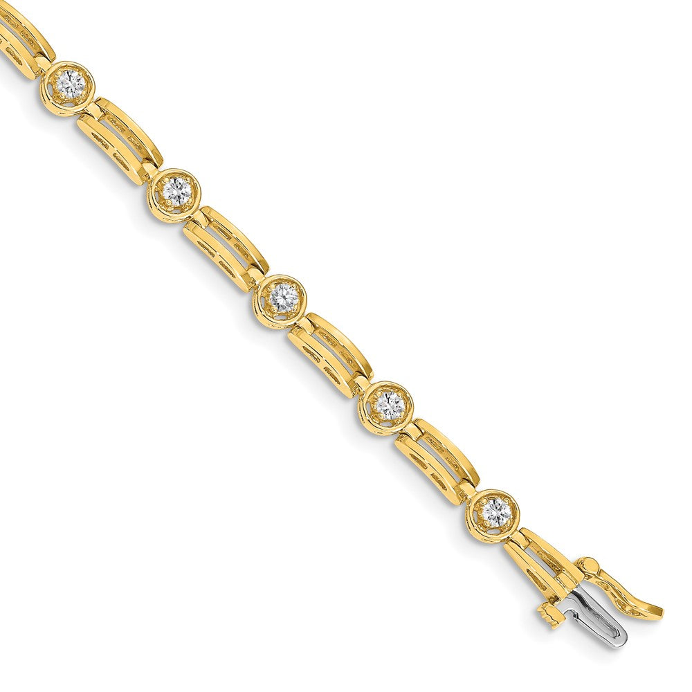 14k VS Diamond Tennis Bracelet