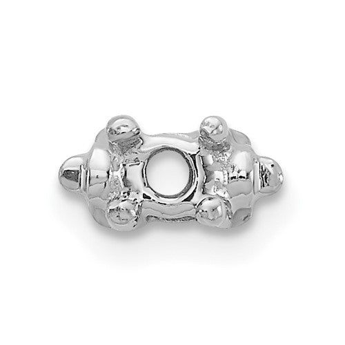 14k White Gold Head for X853