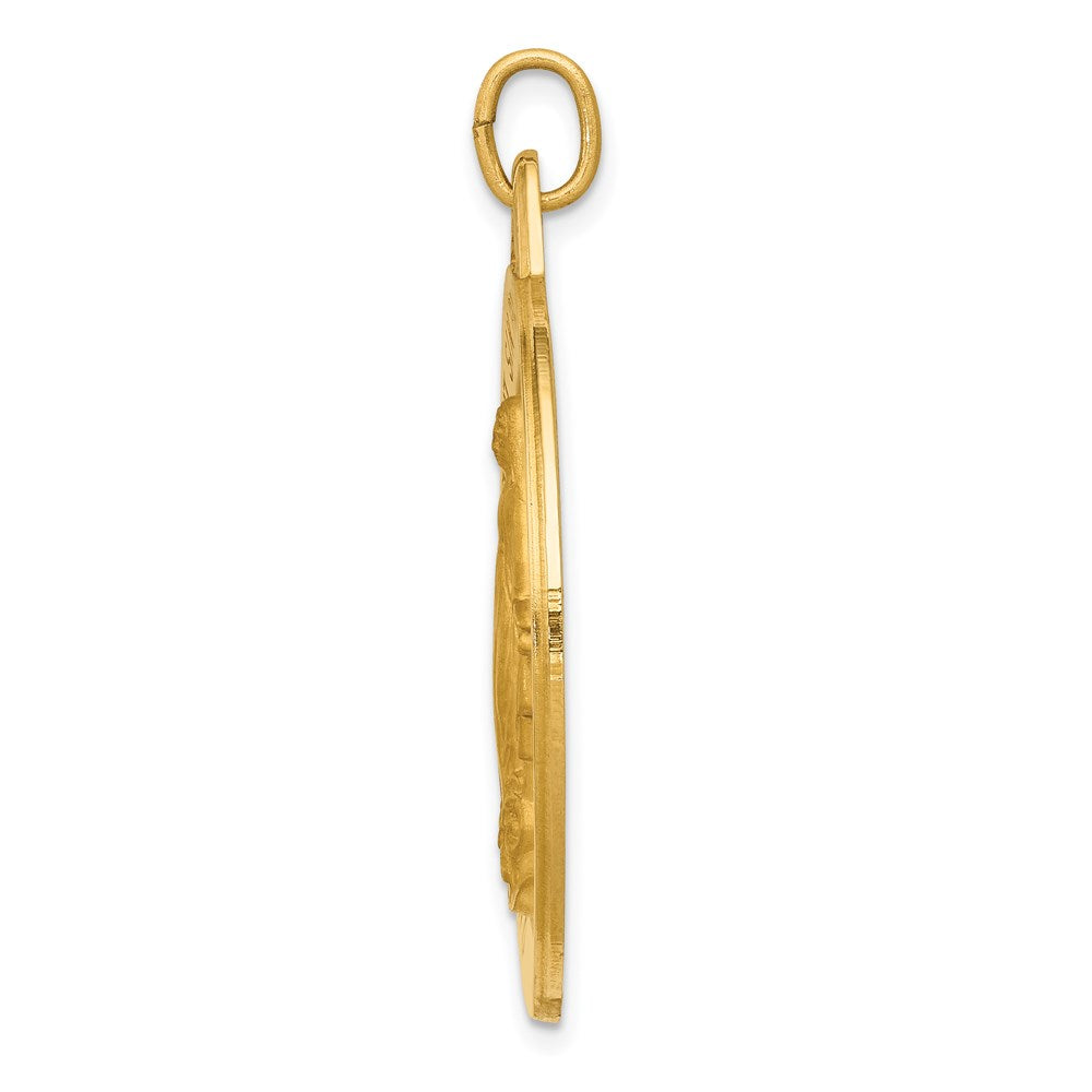 14k Miraculous Medal Pendant