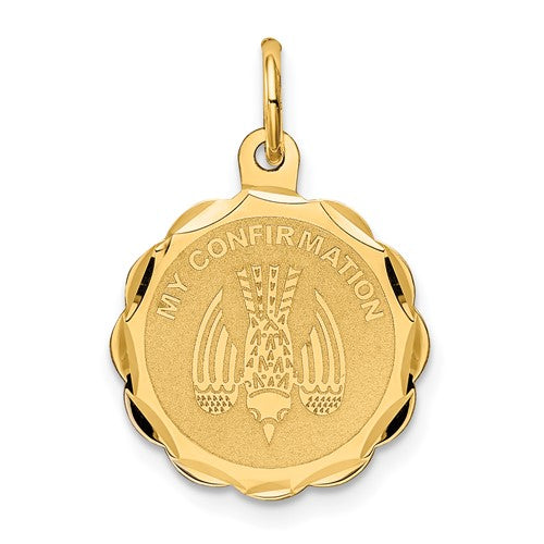 14k My Confirmation Charm