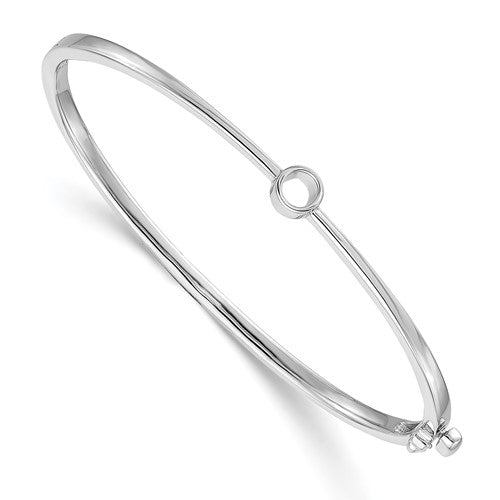 14k Yellow Gold Bangle Bracelet Mounting