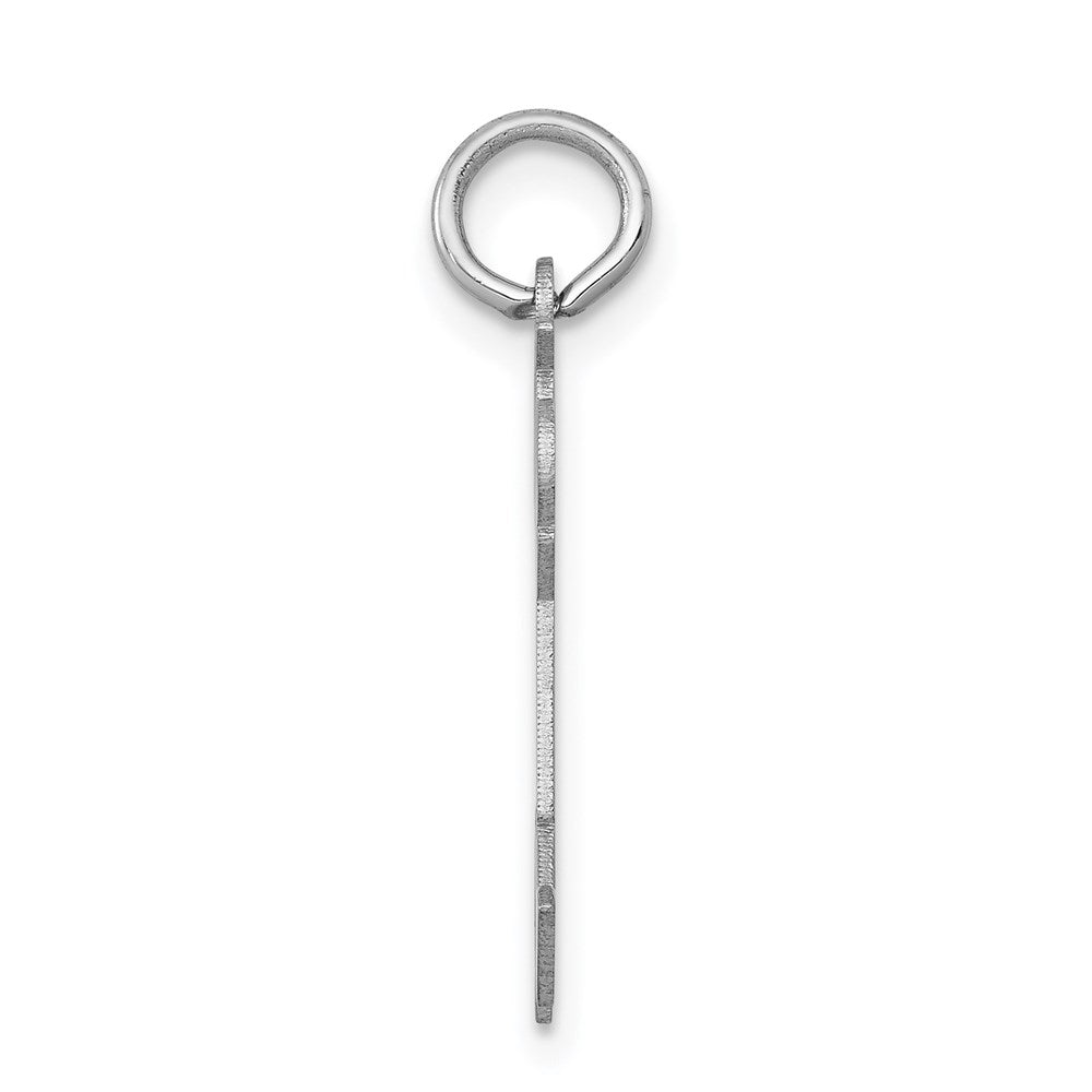 14k White Gold Kid Charm