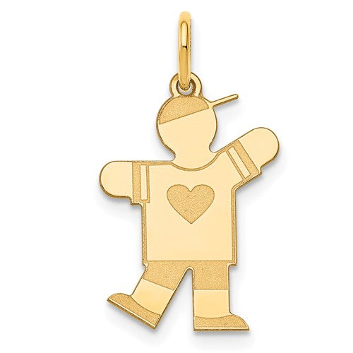 14k Kid Charm