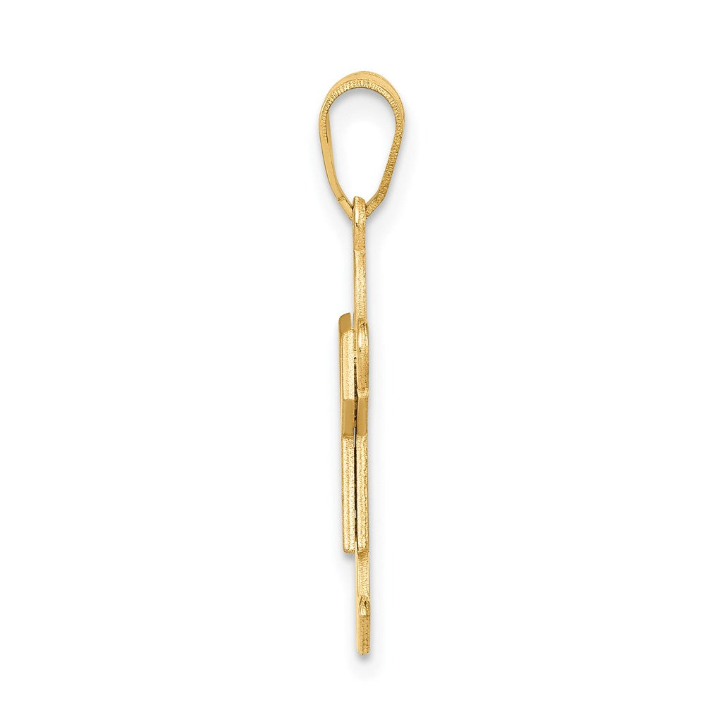 14k Girl Charm