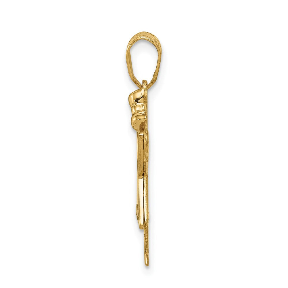 14k VS Diamond Kid Pendant