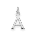 14kw Cutout Letter A Initial Pendant