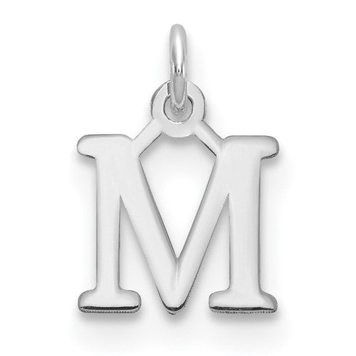 10KW Cutout Letter M Initial Charm