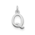 10KW Cutout Letter Q Initial Charm