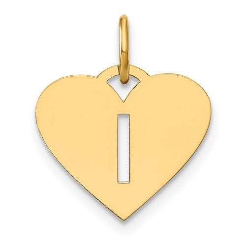 14ky Initial Letter I Initial Charm