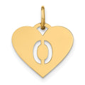 14ky Initial Letter O Initial Charm
