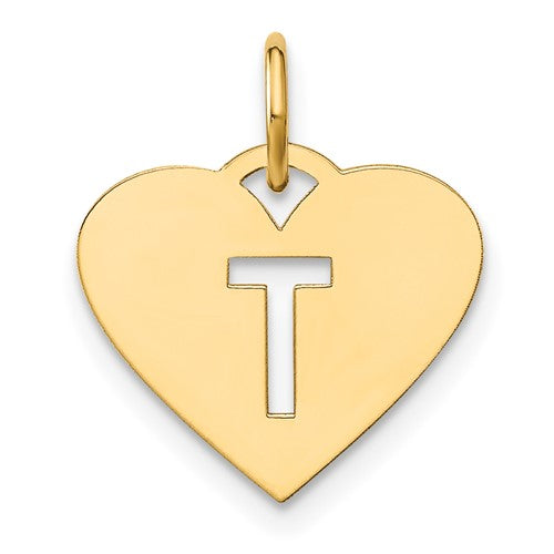 14ky Initial Letter T Initial Charm