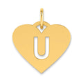 14ky Initial Letter U Initial Charm