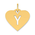 14ky Initial Letter Y Initial Charm