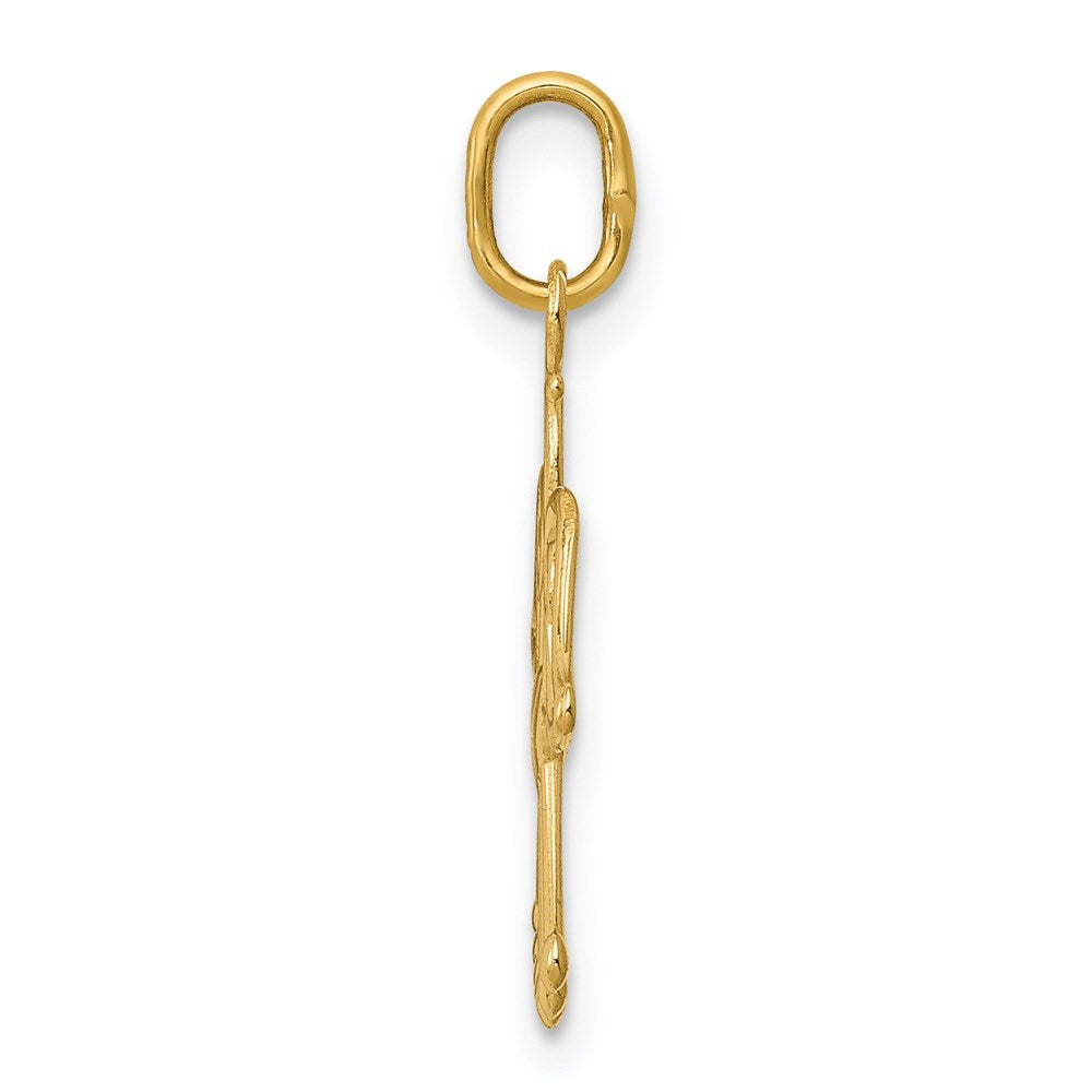 14k Angel Charm
